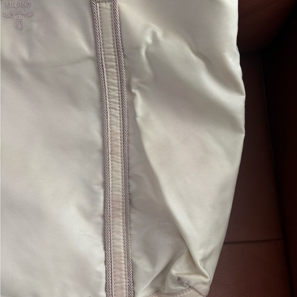 Prada Lime Green Nylon Tote with Authenticity Card - Picture 5 of 11